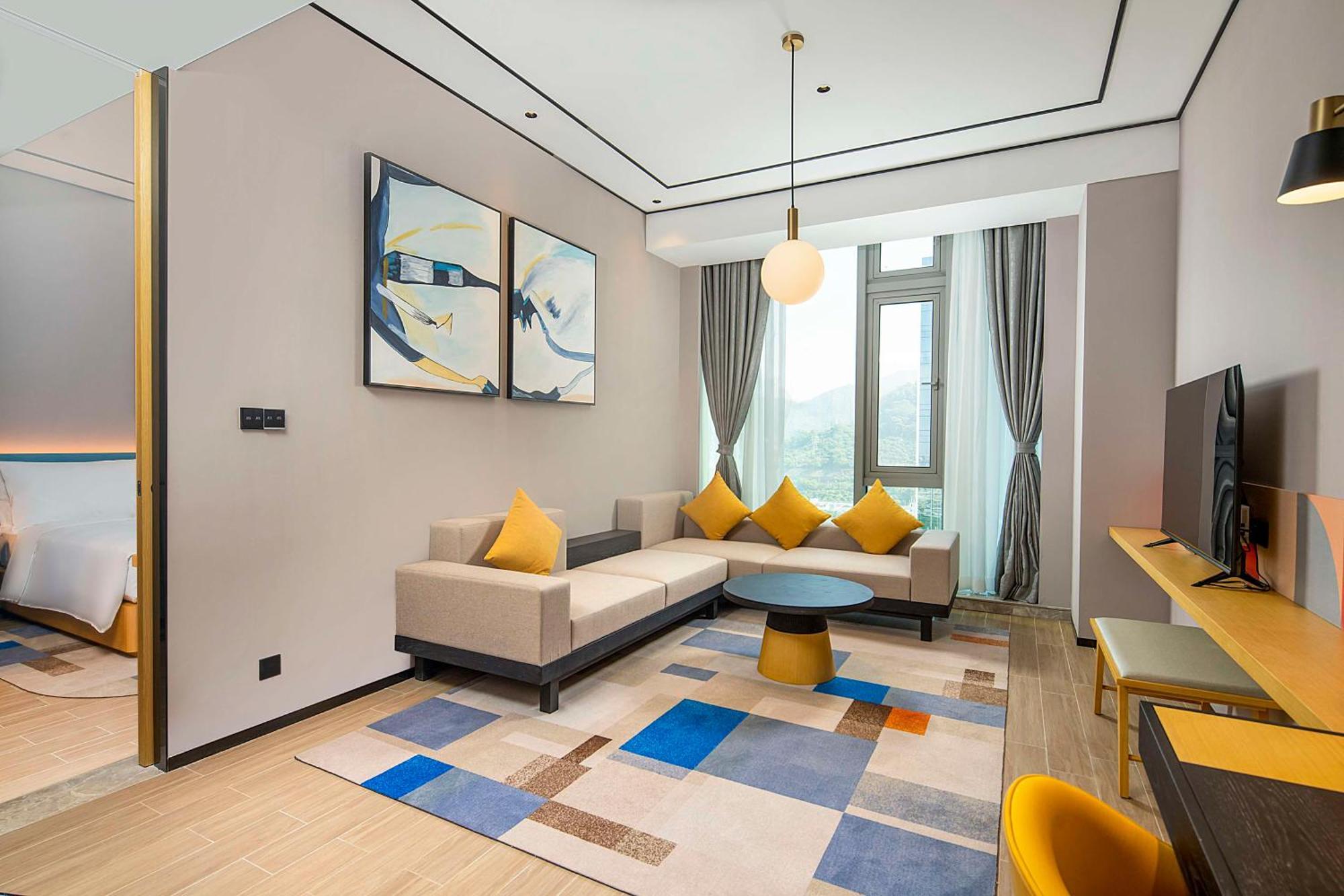 Hilton Garden Inn Shenzhen Airport,Enjoy 24-Hour One Way Free Delivery From Hotel To Shenzhen Baoan Airport On The Hour Exterior foto